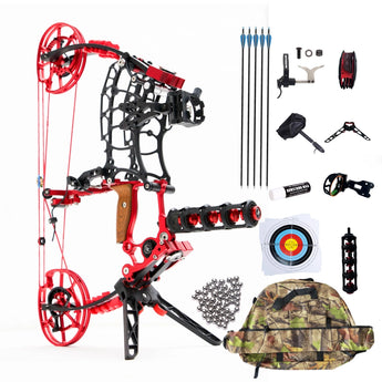 BFL-DX2 Drake X Dual-Purpose Compound Bow - Supports Arrows & Steel Balls